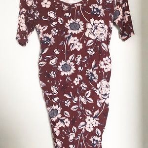 Floral Motherhood Maternity Maternity Dress